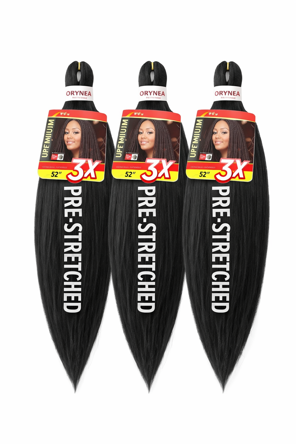 Extensions/ Tresses Pré-étirées- Orynea 52 po/ 132 cm