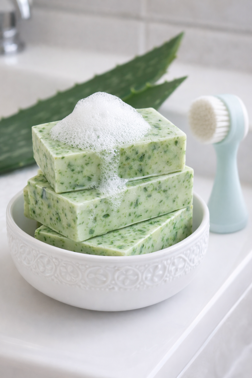 Savon à l’Aloe Vera – Orynea skin care | Lot de 3